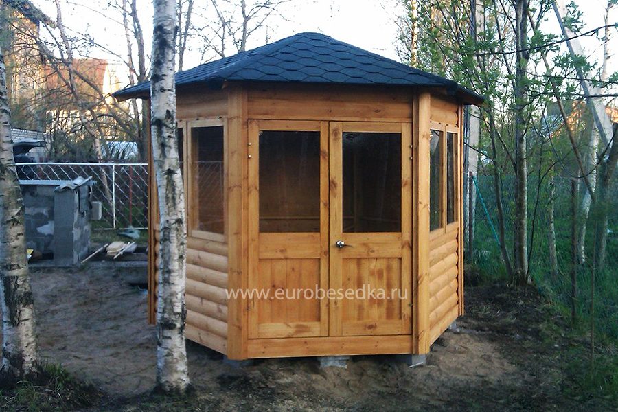 Беседка Хекса 6 м²
