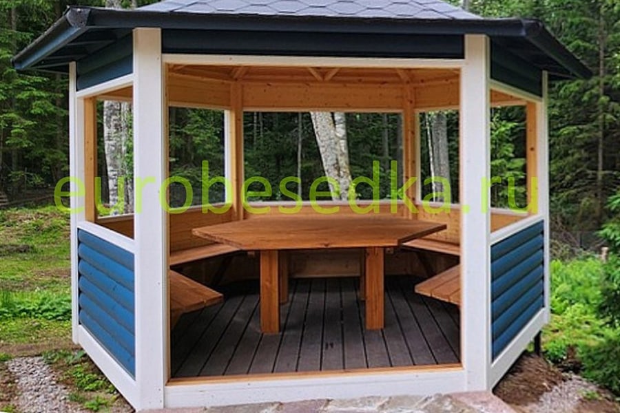 Беседка «Кантри» 9 м²