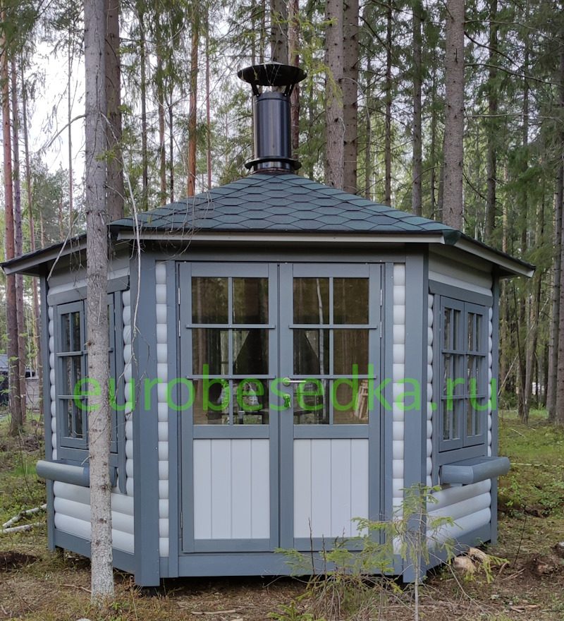 Гриль-беседка Пикник 9 м²