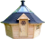 Гриль домик Хепсу с прозрачной крышей S = 9 м²